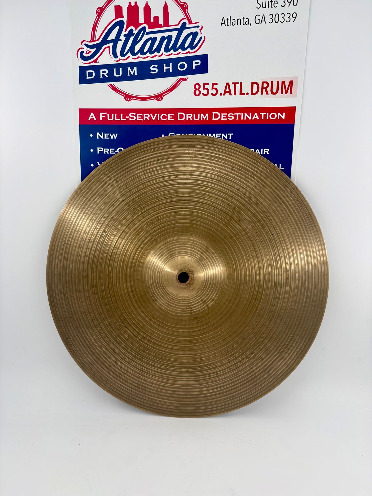 Avedis Zildjian 14" Mastersound Hi-Hats - Used-Zildjian-Atlanta Drum Shop