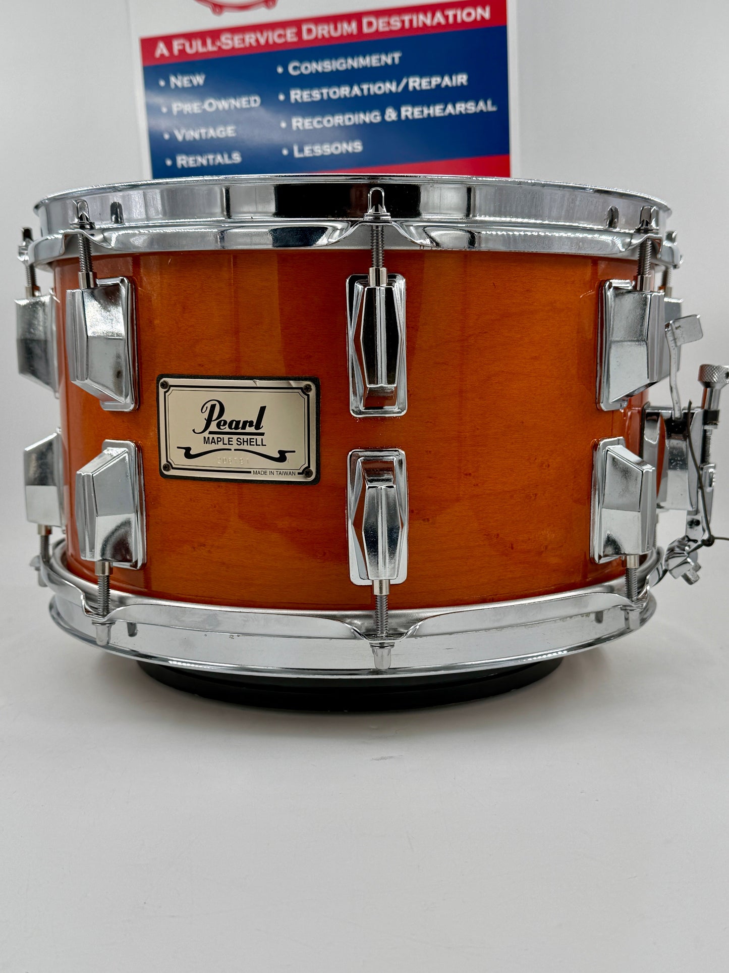 Pearl 12” x 7” Maple Soprano Snare - Liquid Amber