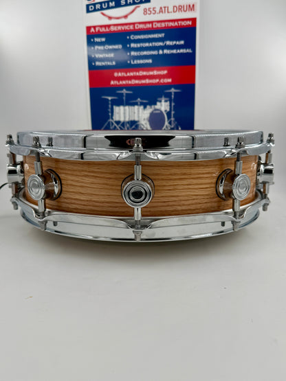 Wellingtone Custom Drum Co:  14” x 4” Red Oak Snare