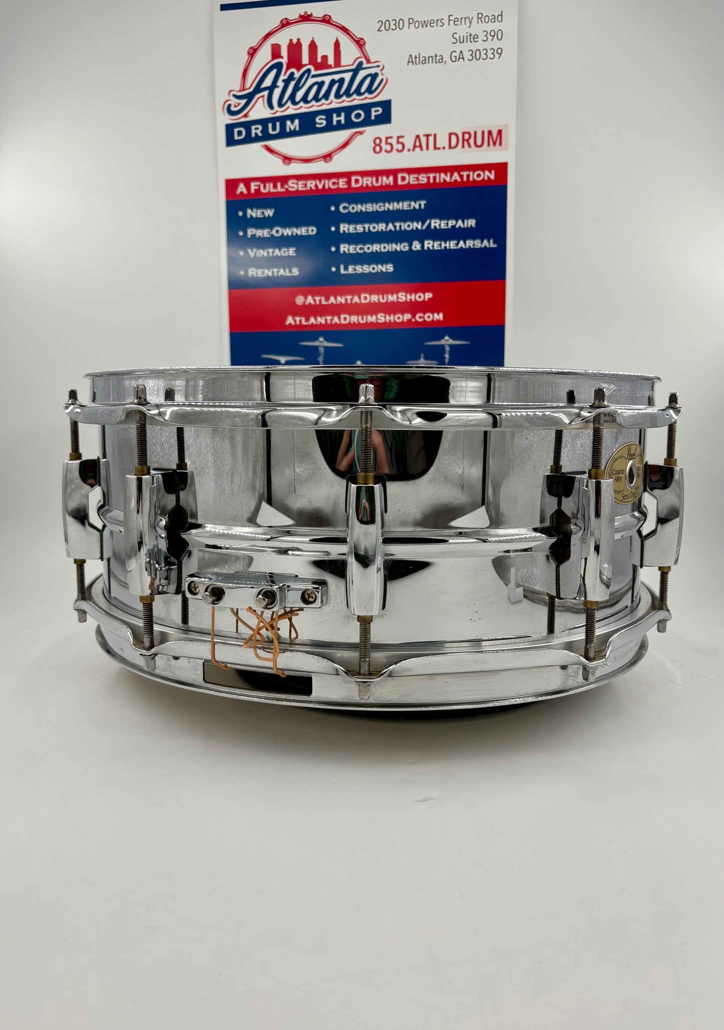 Pearl 14"x6" Custom Alloy Steel Shell Sensitone Snare