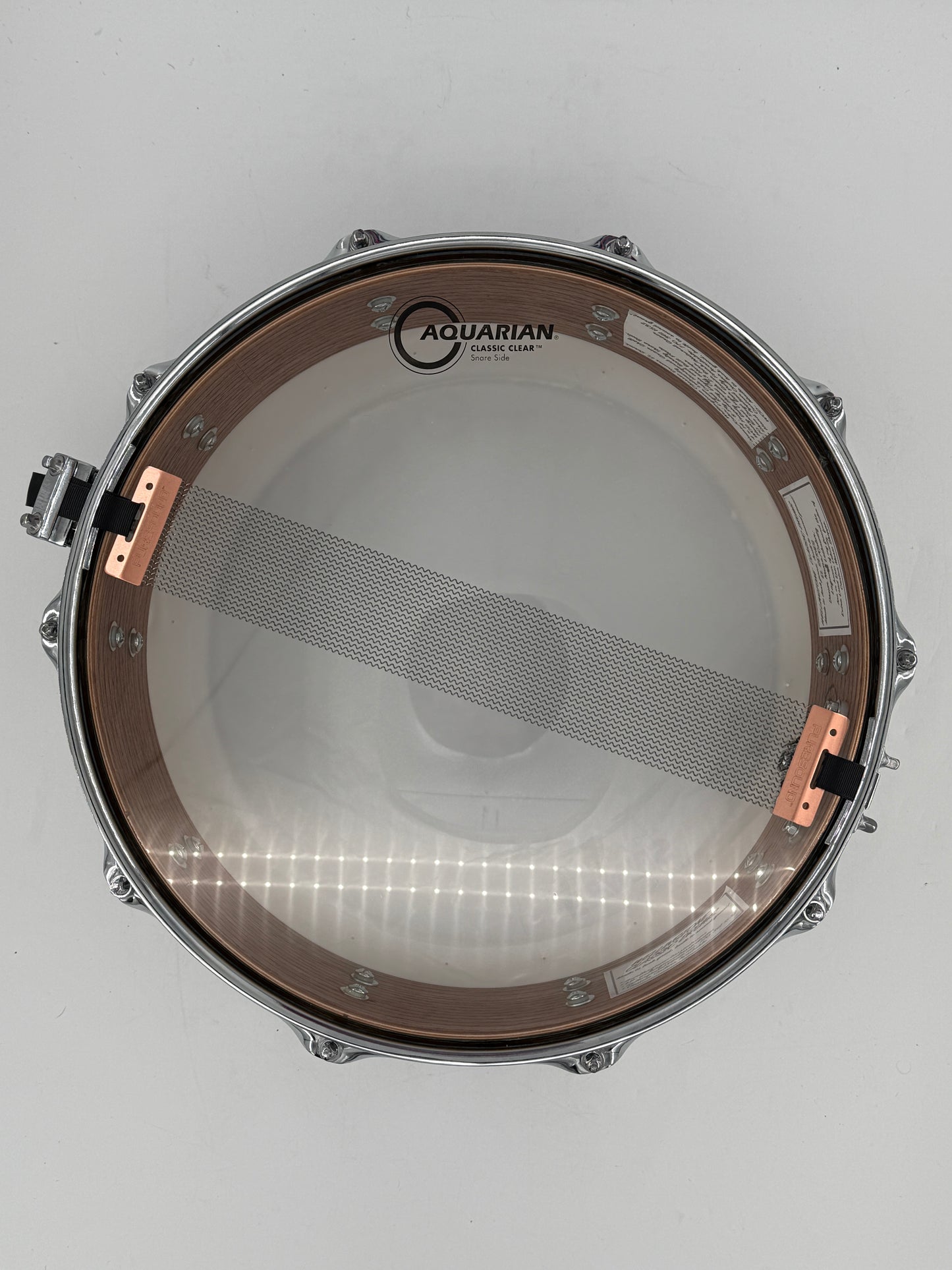 Wellingtone 14” x 4” “Lagoon Leibowitz” Red Oak Snare Drum