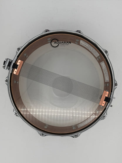 Wellingtone 14” x 4” “Lagoon Leibowitz” Red Oak Snare Drum