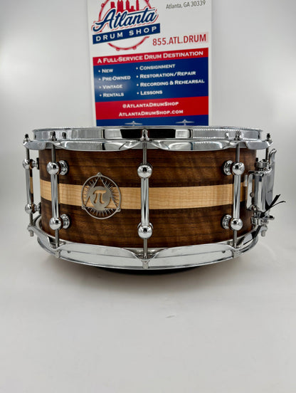 Pi Drum Company 14"x6" Custom Stave Multi-Wood Snare