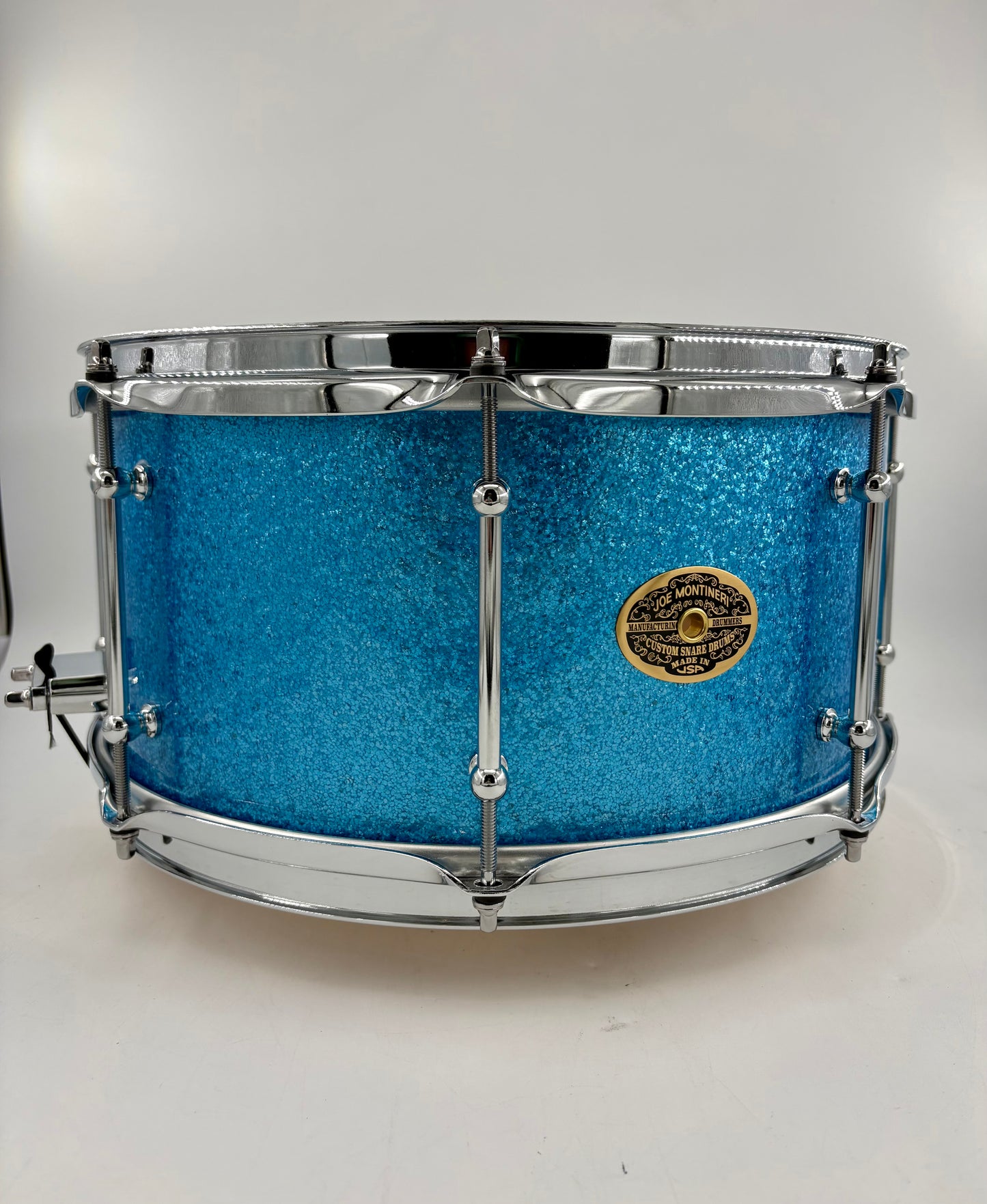 Montineri Custom 7”x14” Light Blue Sparkle Snare