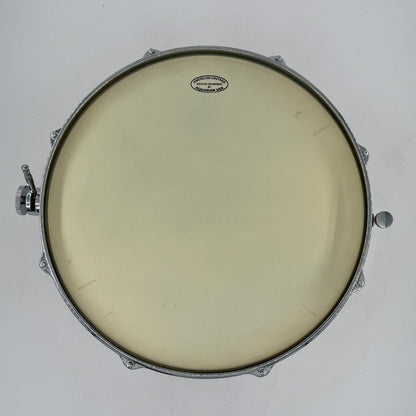 Gretsch 1966 Model 4157 8-Lug Snare Drum-  14" x 5.5" - Yellow Satin Flame