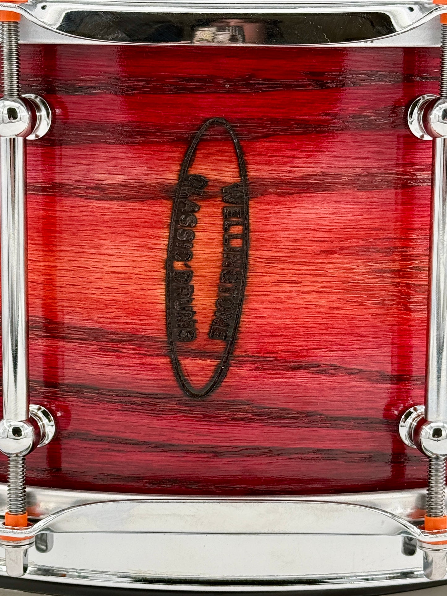Wellingtone Custom Drum Company - 14” x 6” Steam-Bent Red Oak Snare