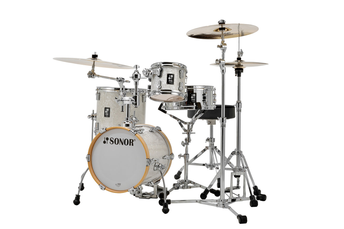 SONOR AQ2 MAPLE MARTINI SET-White Marine Pearl