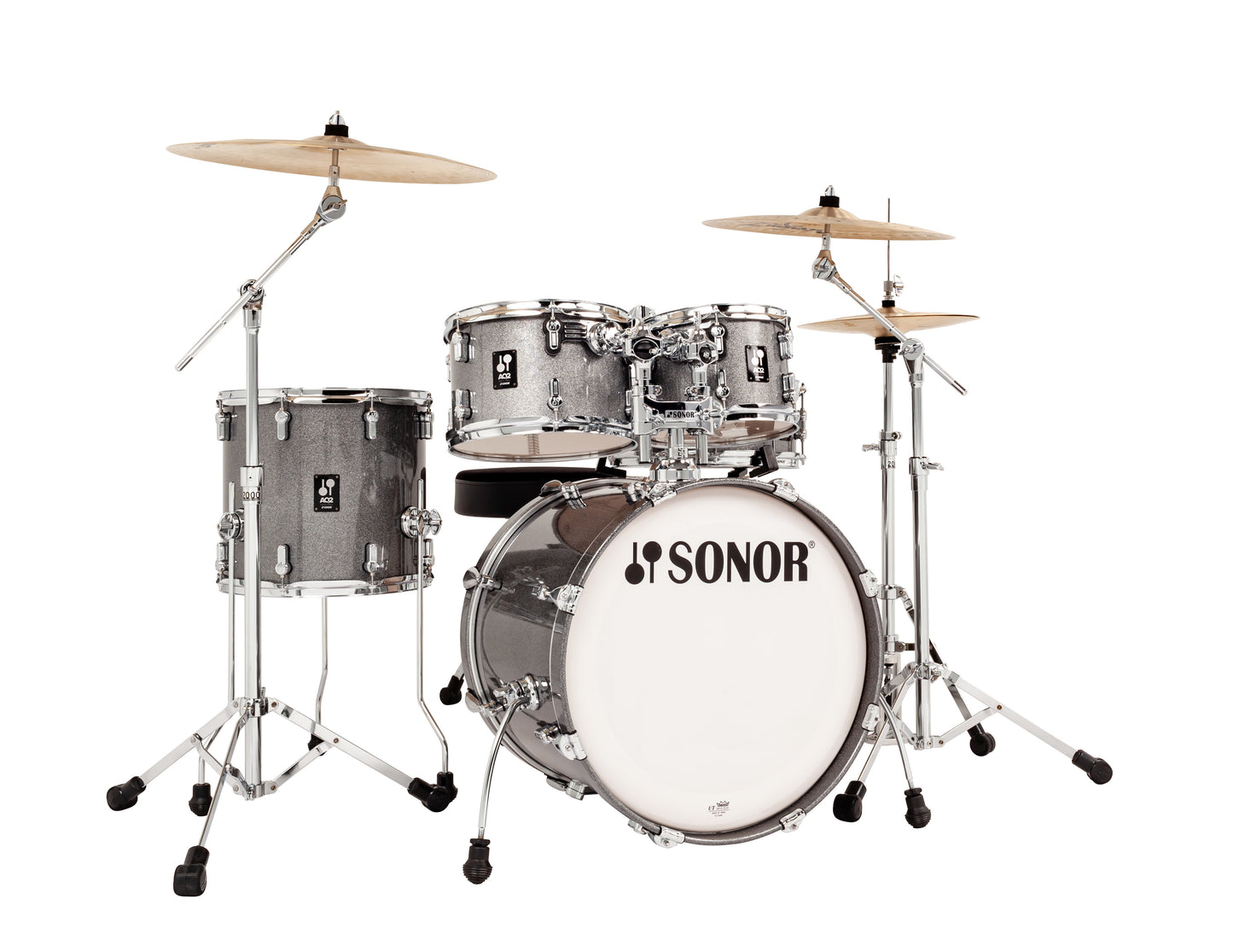 SONOR AQ2 MAPLE STUDIO SET-Titanium Quartz