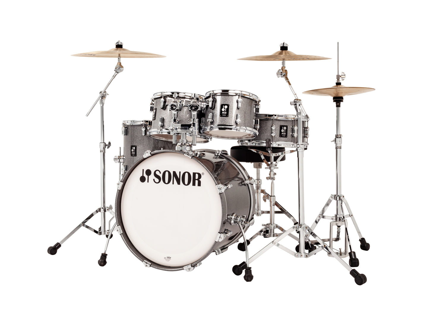 SONOR AQ2 MAPLE STUDIO SET-Titanium Quartz