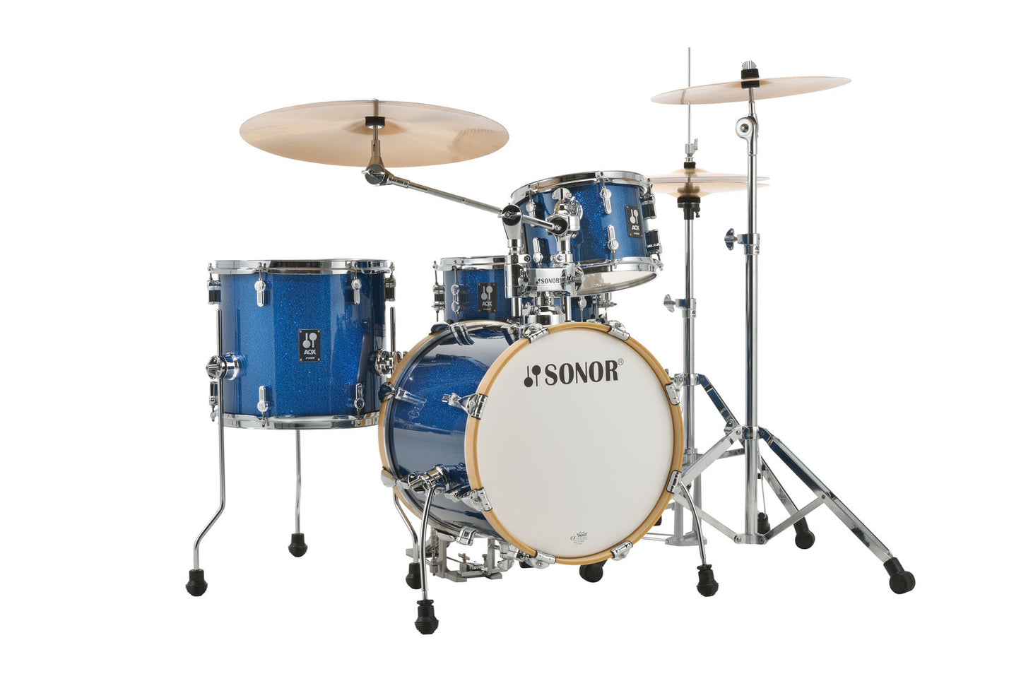 SONOR AQX JUNGLE SET Blue Ocean Sparkle