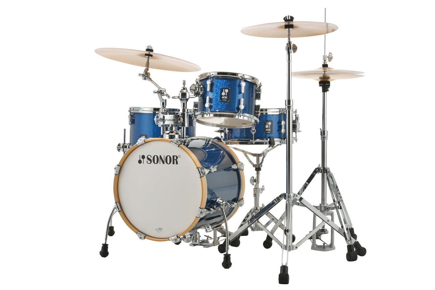 SONOR AQX JUNGLE SET Blue Ocean Sparkle