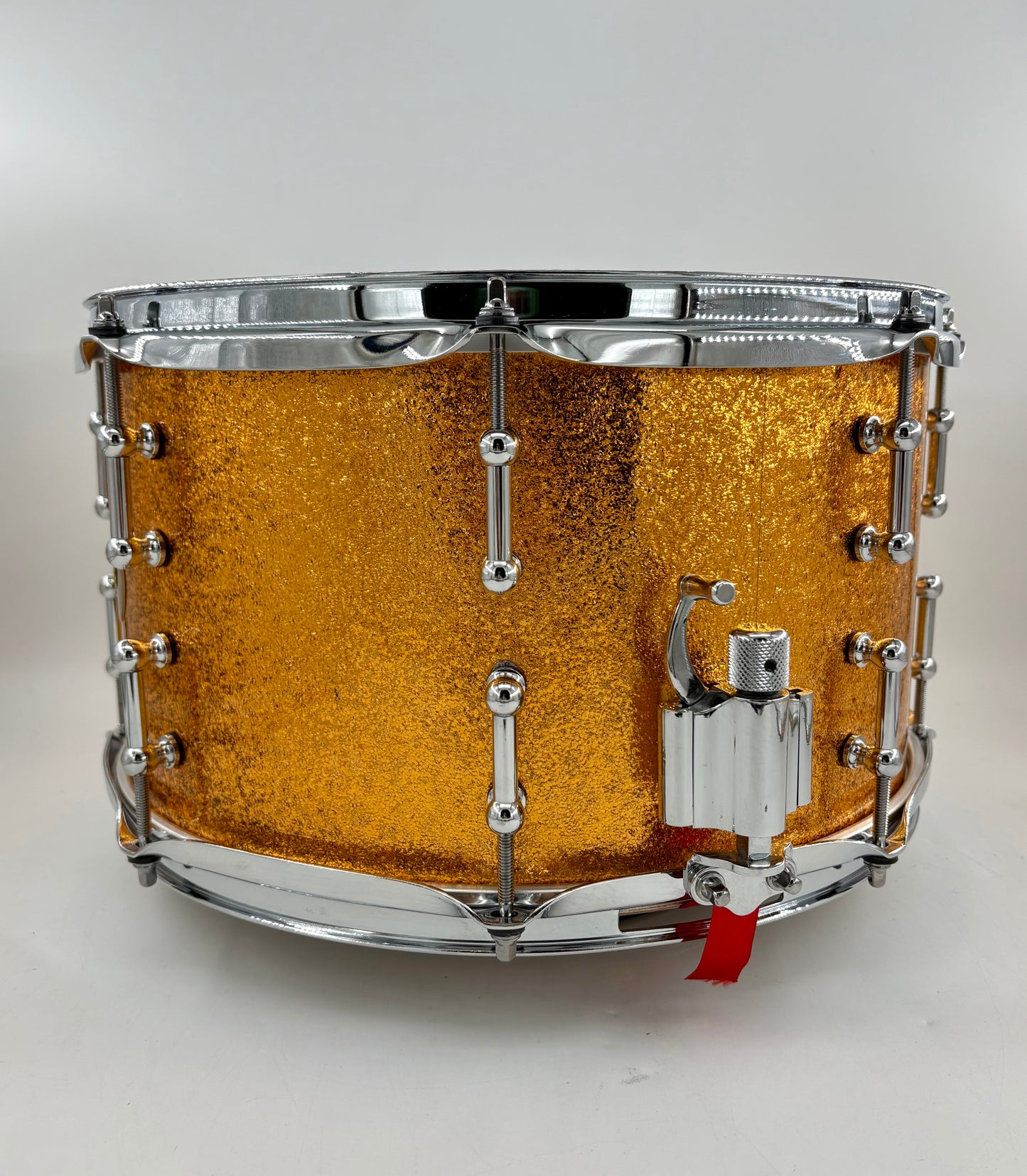 Montineri Custom 8”x14” Copper Sparkle Snare - preowned