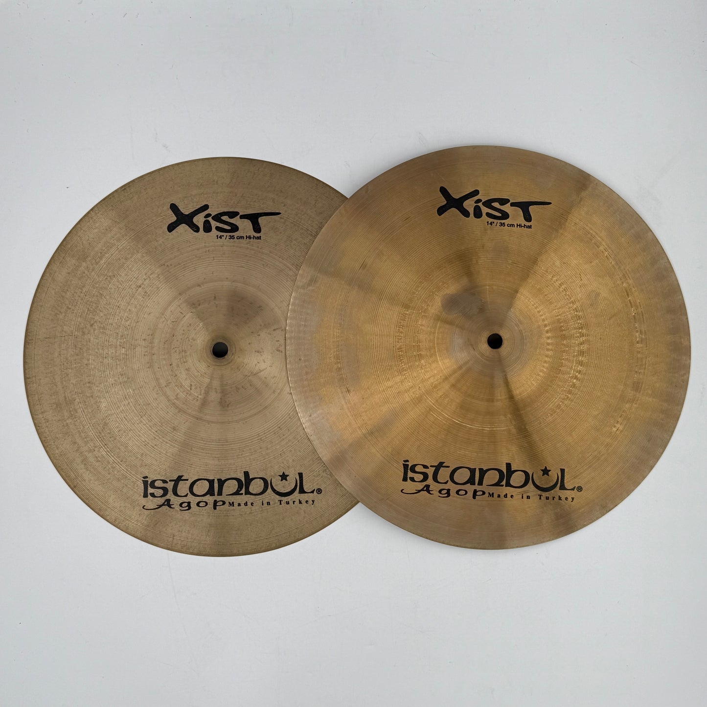 Istanbul Agop 14” XIST Hi-Hats (930g & 1,184g)