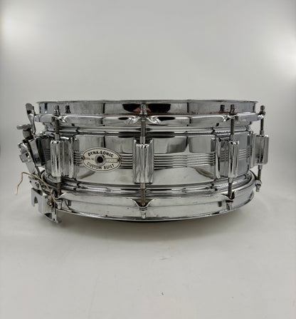 Vintage Rogers "5-Line" Dyna-Sonic 14" x 5" Chrome