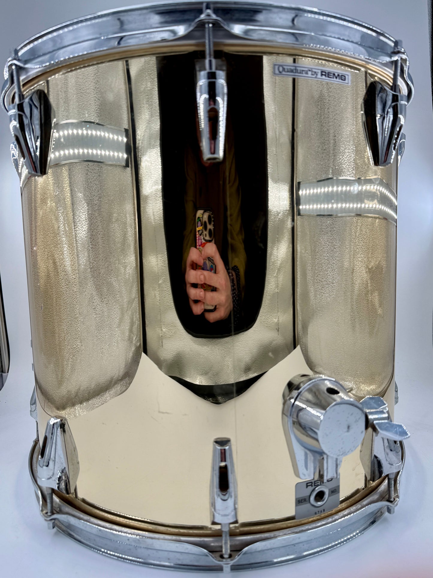 Remo 16” Quadura Floor Tom - Gold