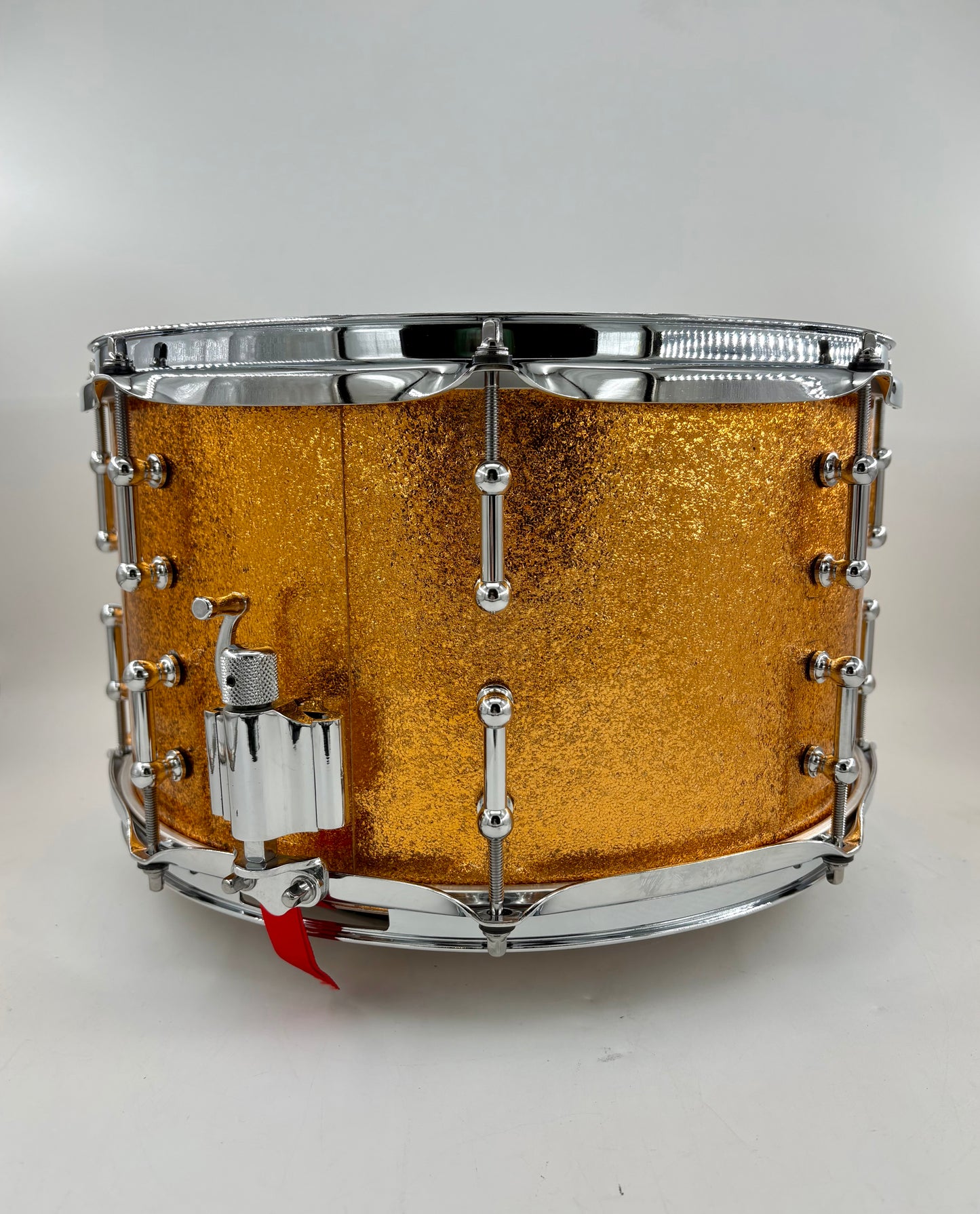 Montineri Custom 8”x14” Copper Sparkle Snare - preowned