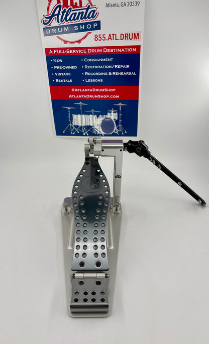 DW MFG Machined Direct Drive Double Bass Drum Pedal - Polished