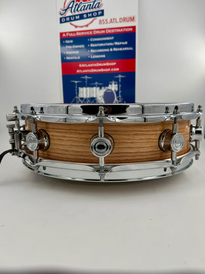 Wellingtone Custom Drum Co:  14” x 4” Red Oak Snare