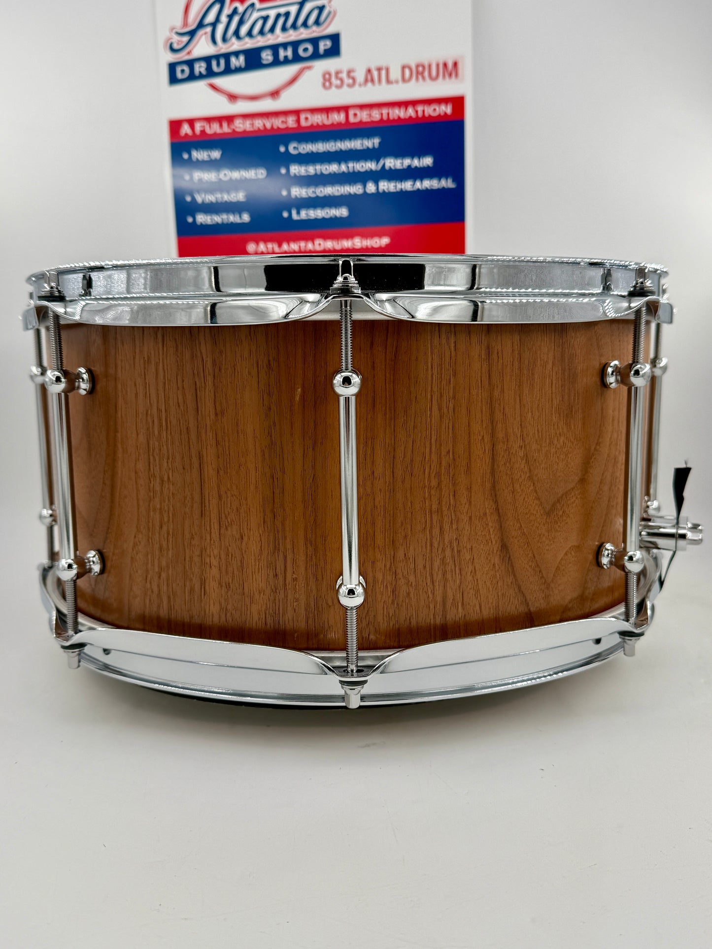Montineri Custom Drum Co -  14” x 7” Walnut Snare