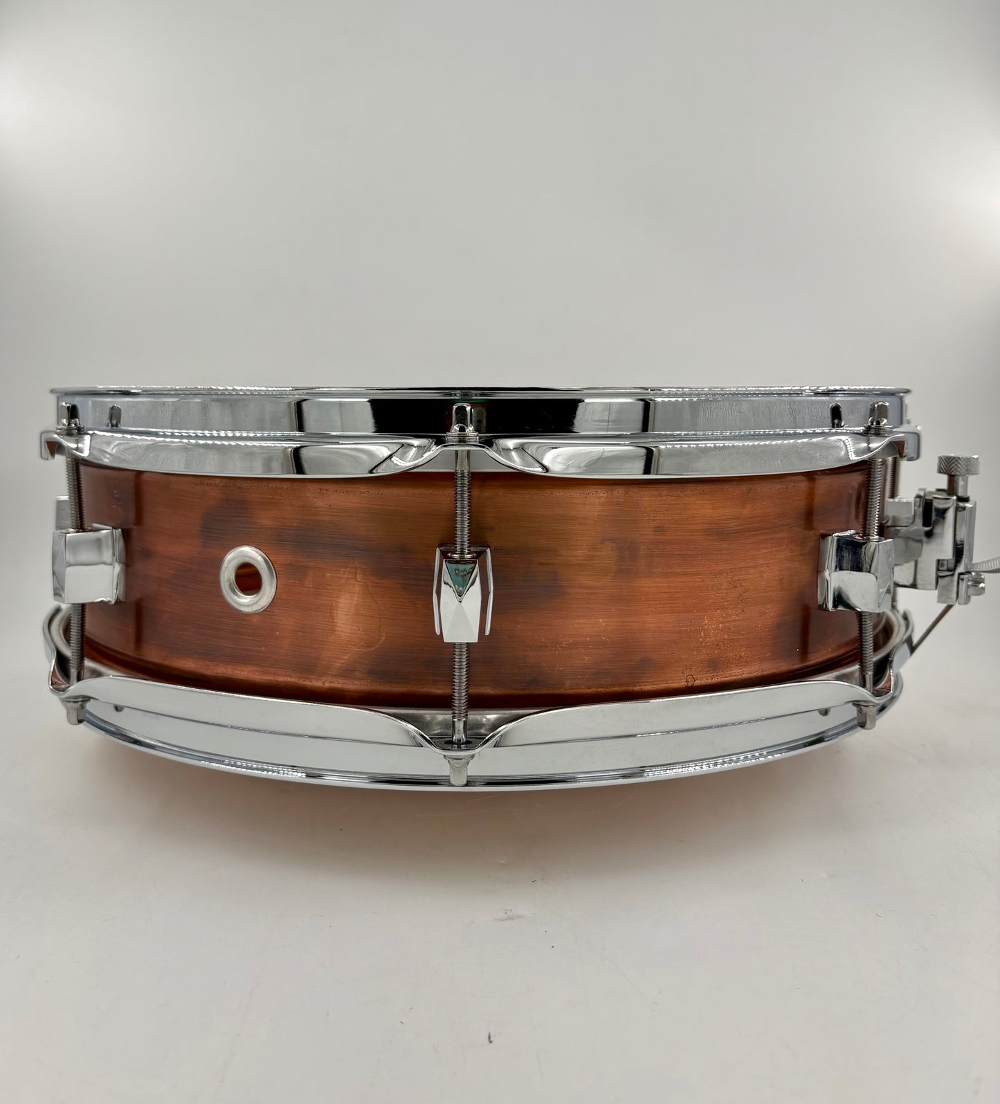 Lucky Drums Company 4.5”x15” Dark Brushed Copper Snare