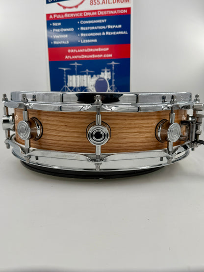 Wellingtone Custom Drum Co:  14” x 4” Red Oak Snare