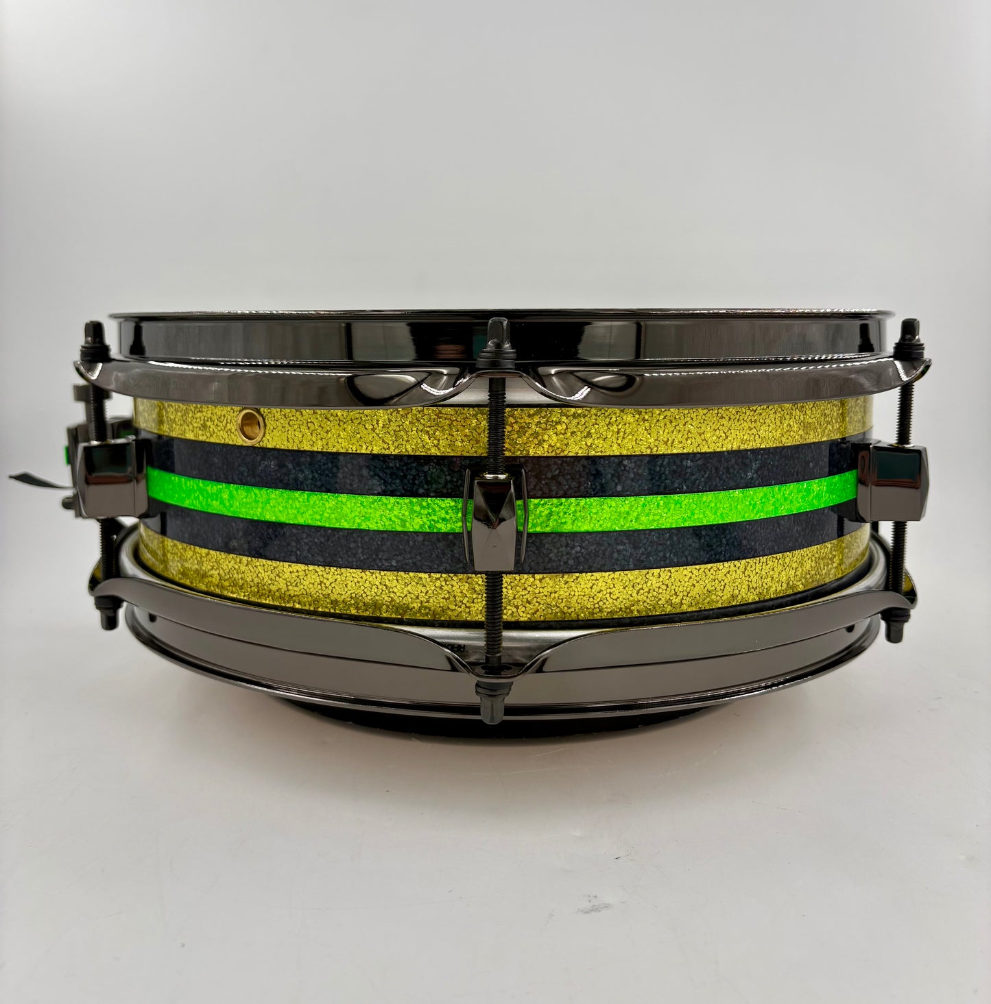 Montineri Custom 4”x12” Yikes Stripes Snare