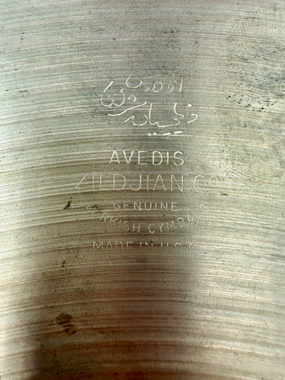 Zildjian 14” Rock Hi-Hats - 1970’s (736-1026g)