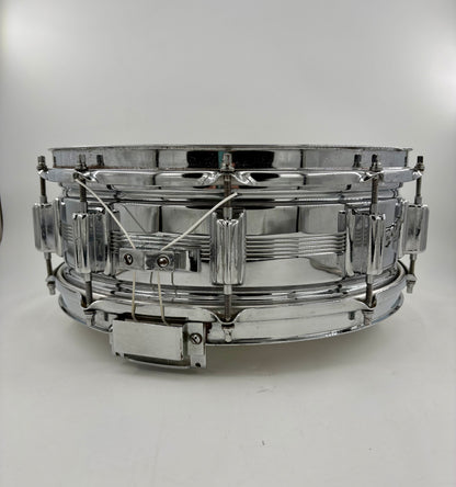 Vintage Rogers "5-Line" Dyna-Sonic 14" x 5" Chrome