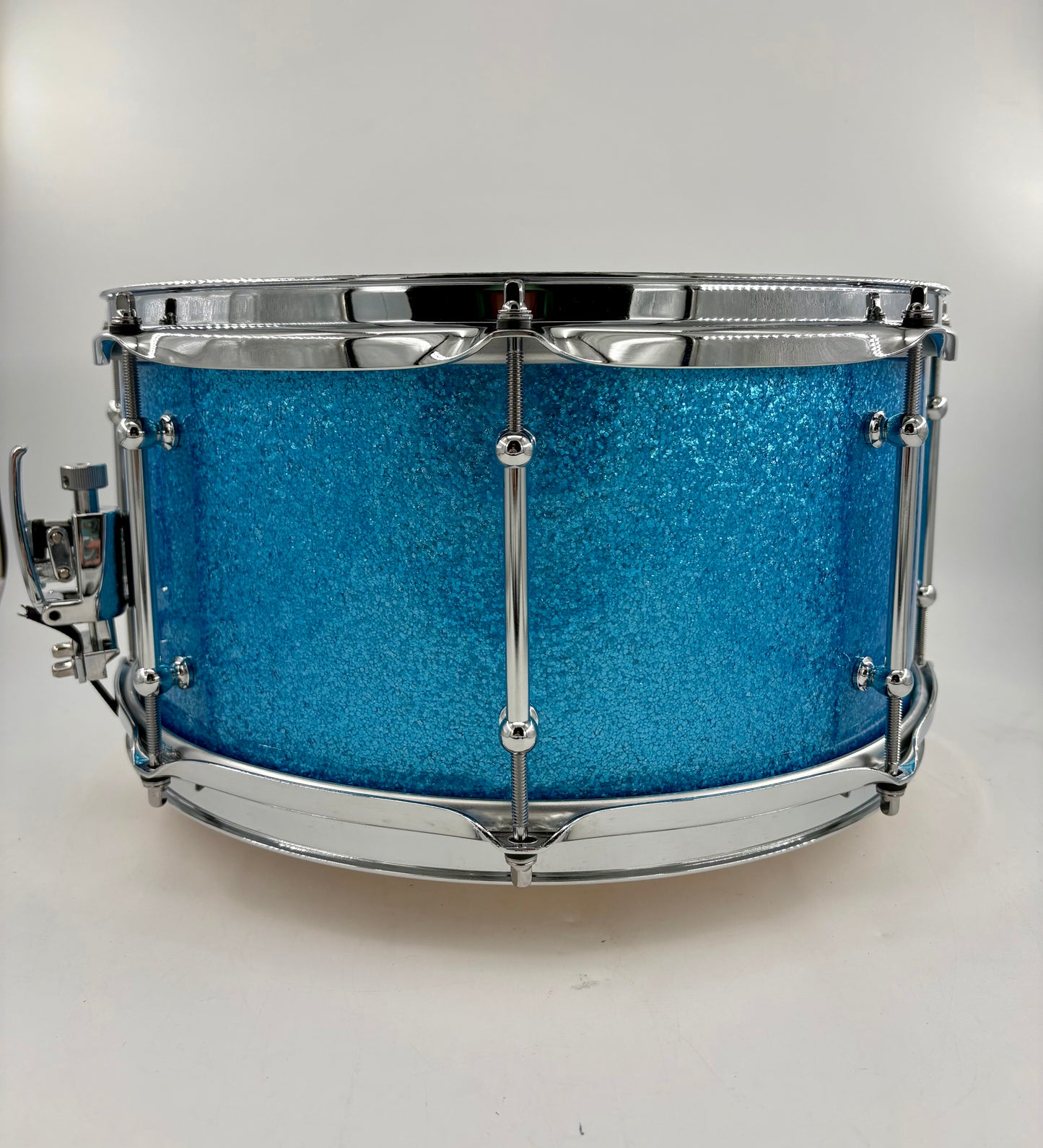 Montineri Custom 7”x14” Light Blue Sparkle Snare