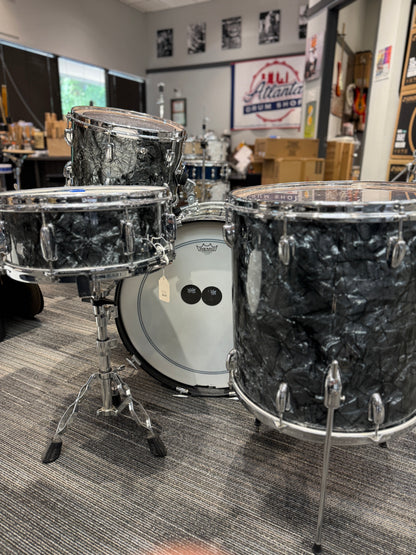 Slingerland Late 1950s & 1963 Black Diamond Pearl 4 Piece Radio King Drum Set