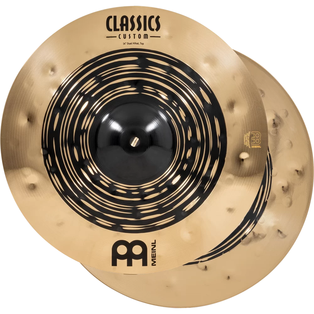 Meinl 14" Classic Custom Dual Hi Hats