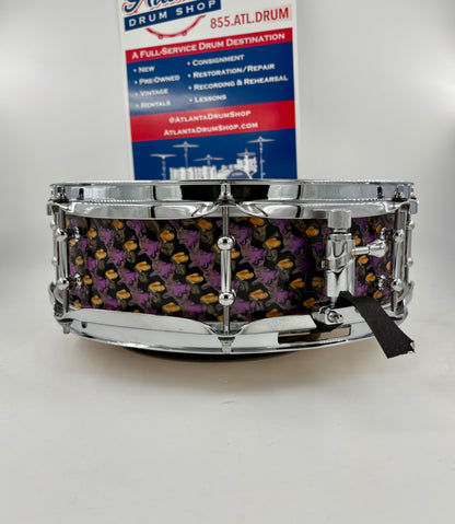 Montineri Custom 14x4 "Iris Tongue" Snare Drum