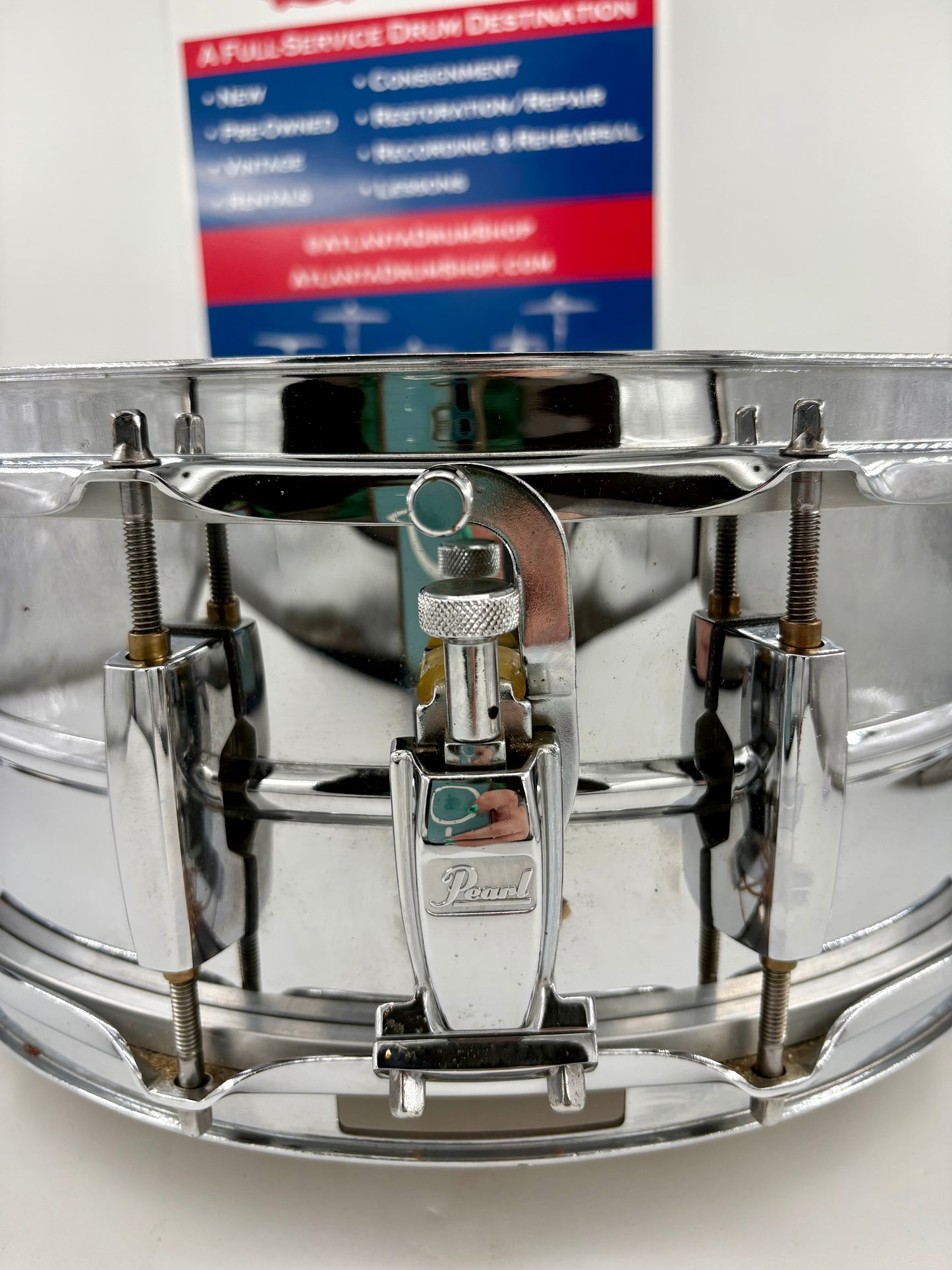 Pearl 14"x6" Custom Alloy Steel Shell Sensitone Snare