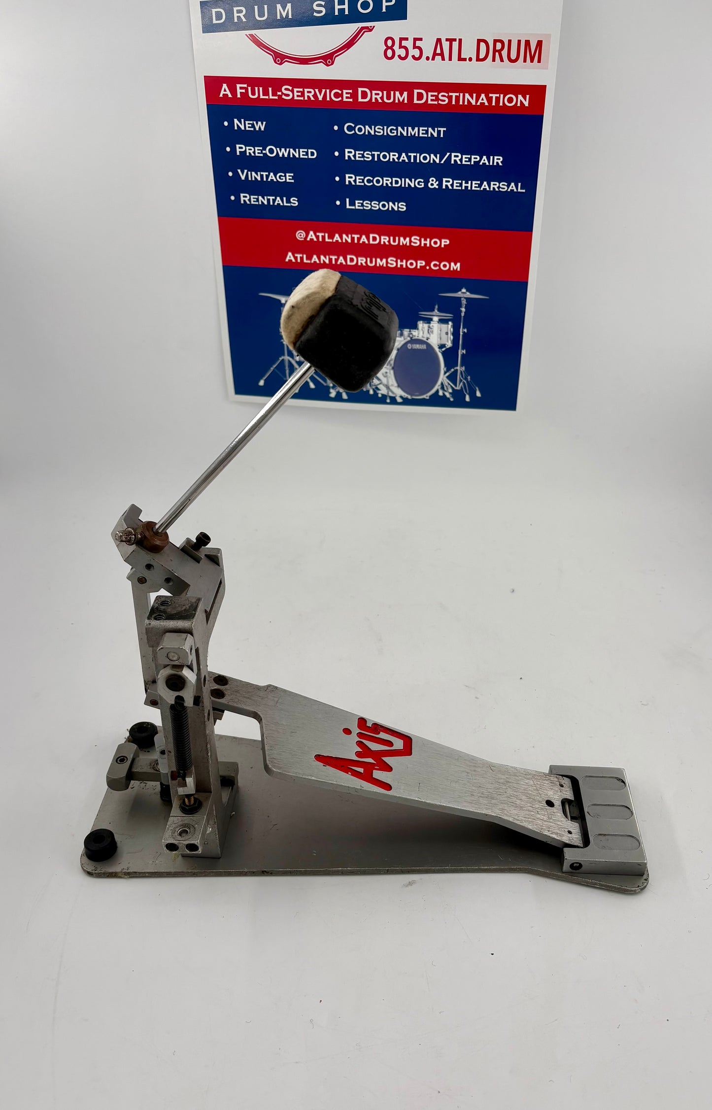 Short Board Axis Single Pedal - Preowned-Axis-Atlanta Drum Shop