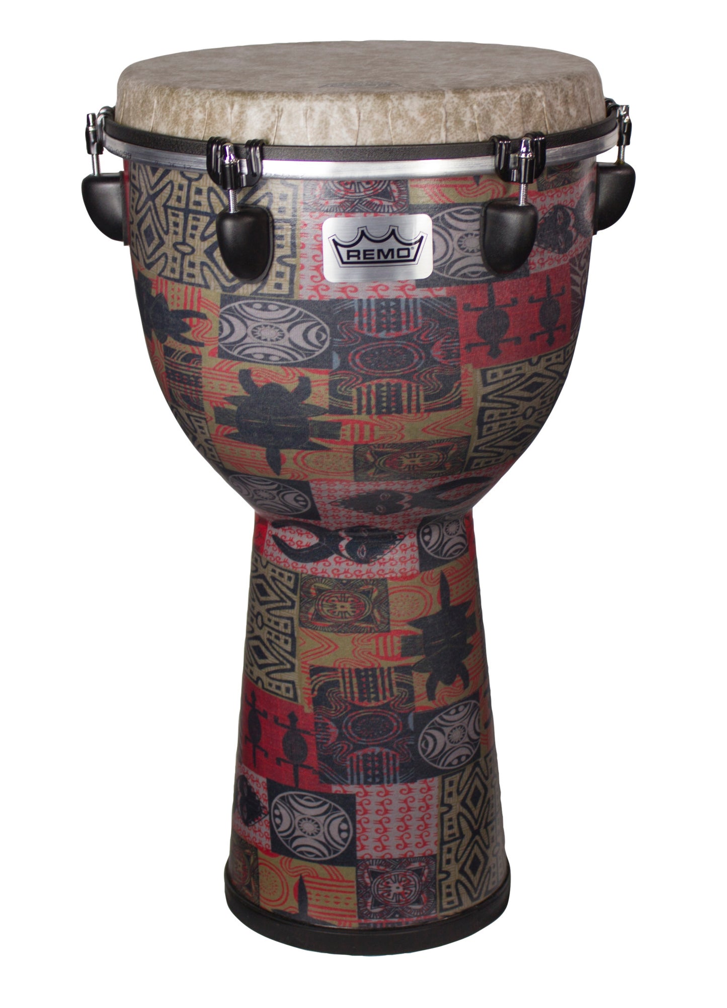 Remo DJ-6112-57 Apex Djembe Drum. Red Knite 12"