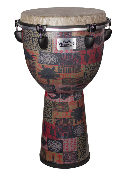 Remo DJ-6112-57 Apex Djembe Drum. Red Knite 12"