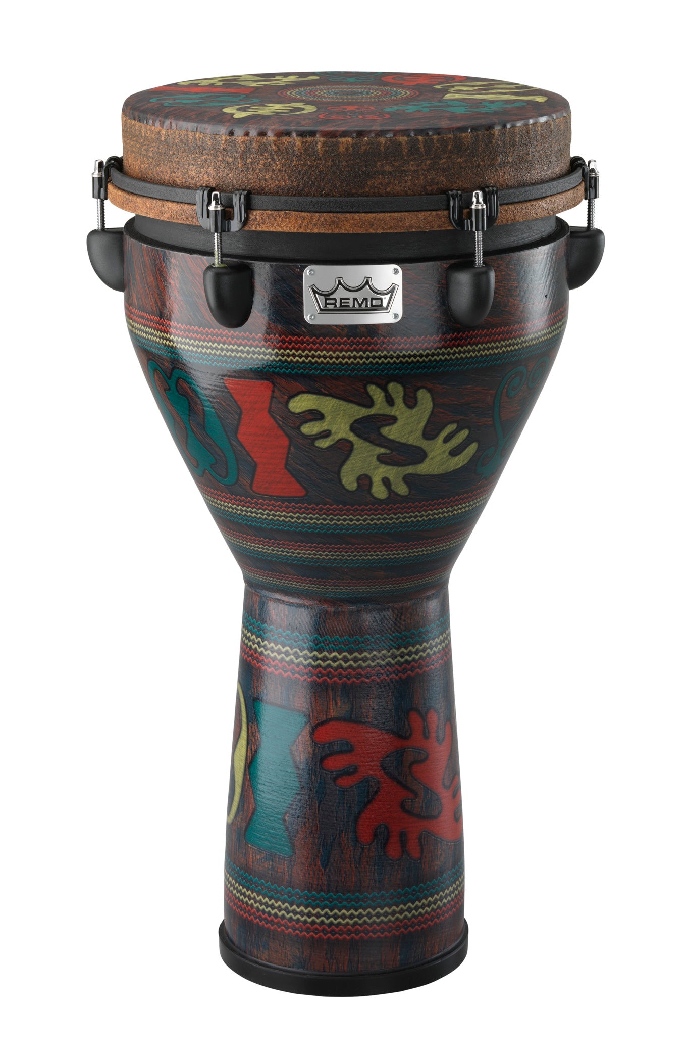 Remo DJ-0012-24 Mondo Djembe Drum. Adinkra 12"