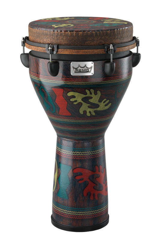 Remo DJ-0012-24 Mondo Djembe Drum. Adinkra 12"