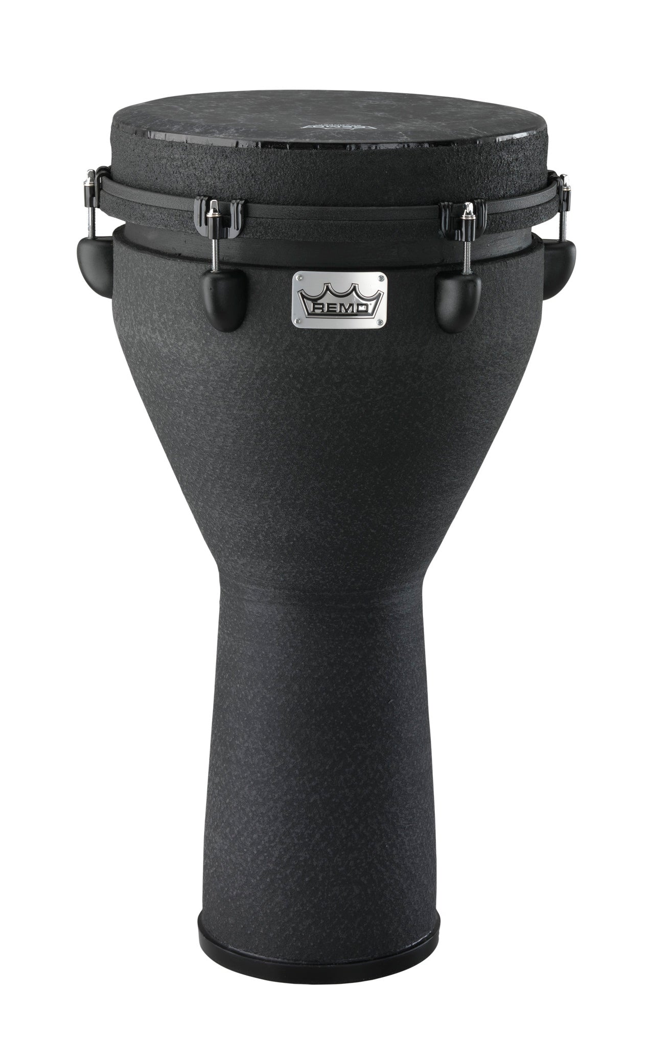 Remo DJ-0012-BE Mondo Djembe Drum. Black Earth 12"