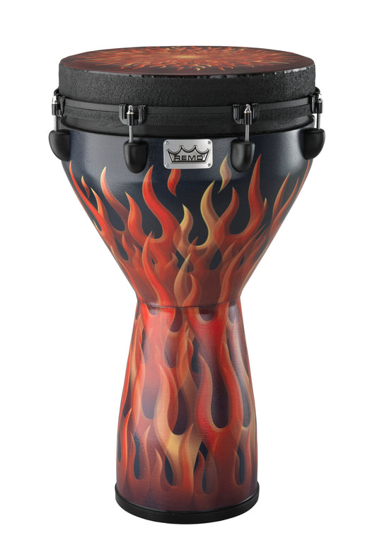 Remo DJ-0014-30 Mondo Djembe Drum. Flame 14"