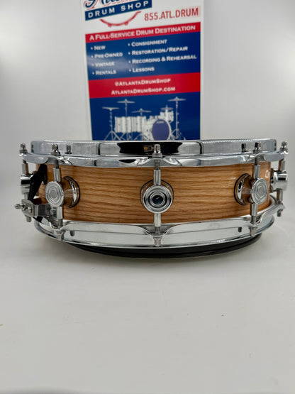 Wellingtone Custom Drum Co:  14” x 4” Red Oak Snare