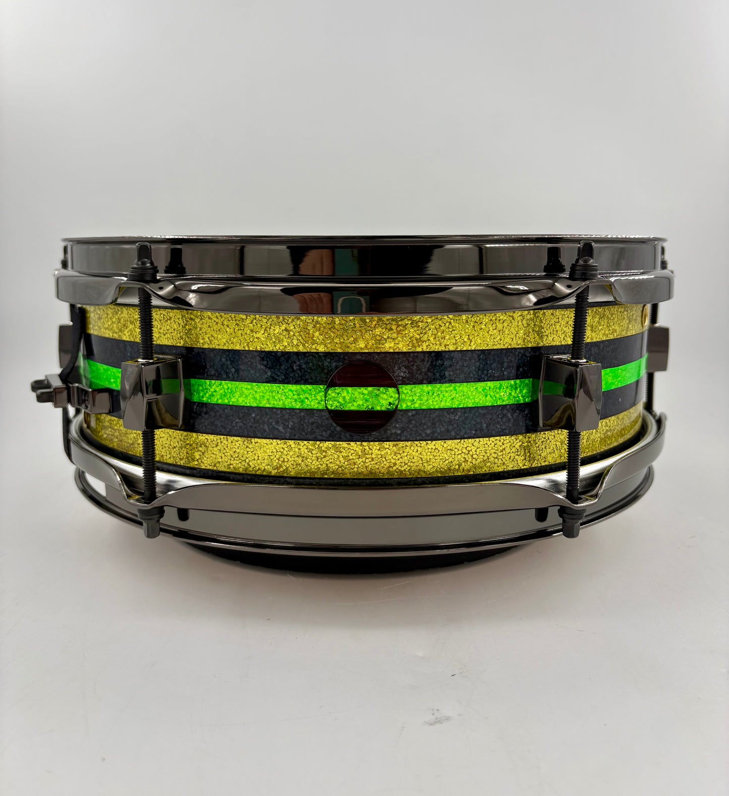 Montineri Custom 4”x12” Yikes Stripes Snare