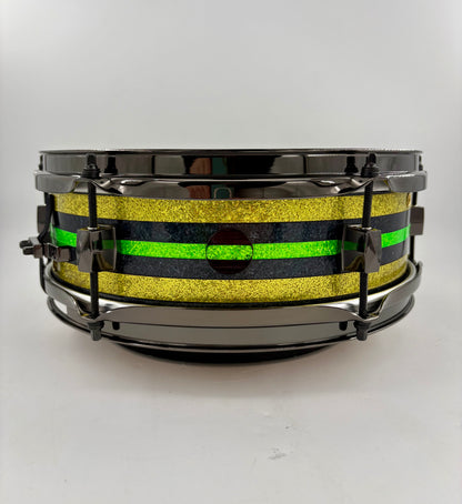 Montineri Custom 4”x12” Yikes Stripes Snare