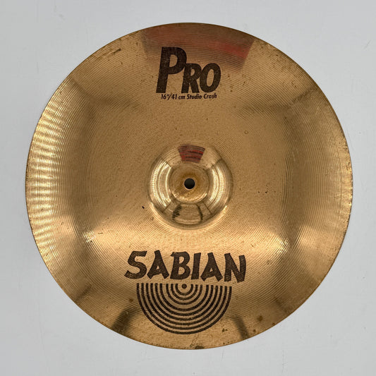 Sabian 16" Pro Studio Crash - 1046g