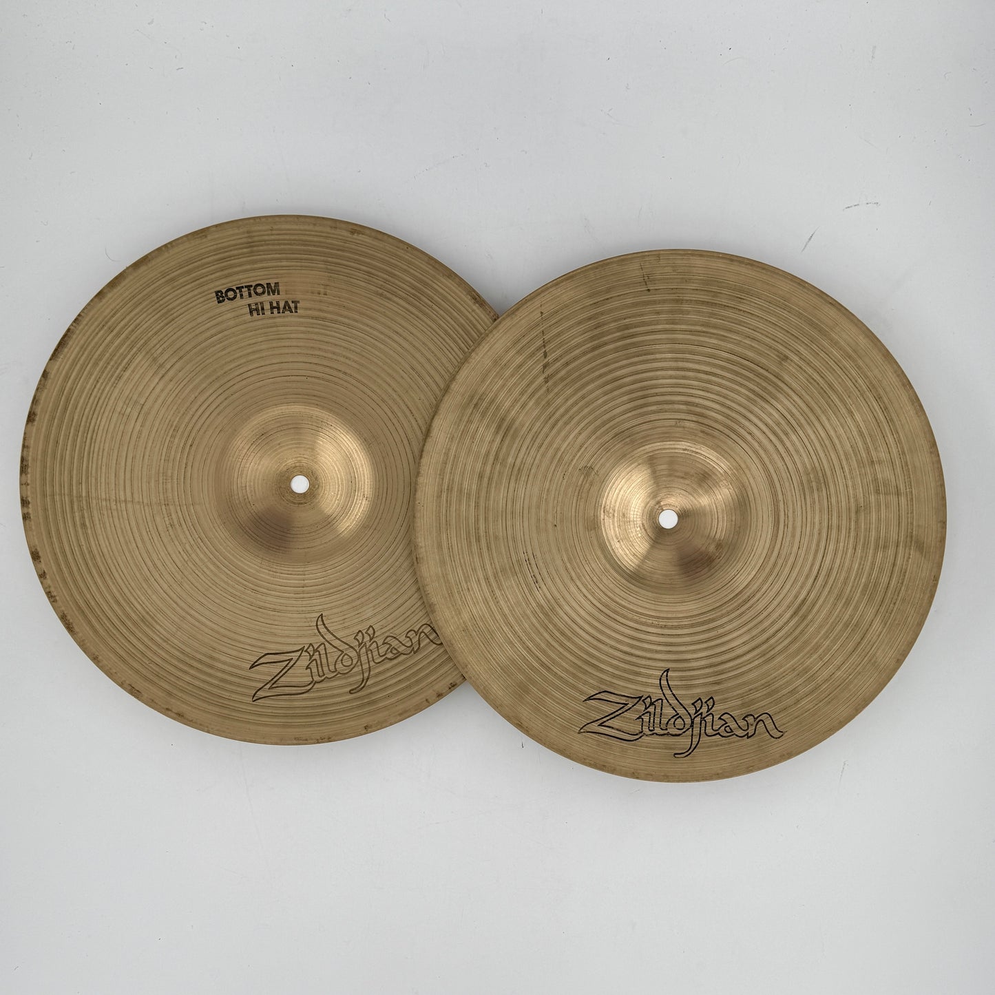 Zildjian 14” Rock Hi-Hats - 1970’s (736-1026g)