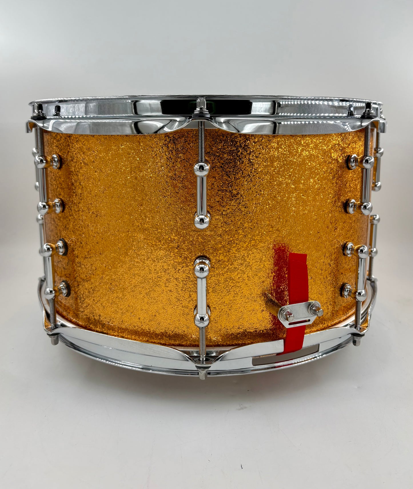 Montineri Custom 8”x14” Copper Sparkle Snare - preowned