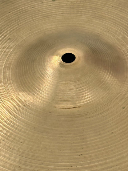 Vintage A. Zildjian 1960's Stamp 14" Hi-hats - 790g/1180g