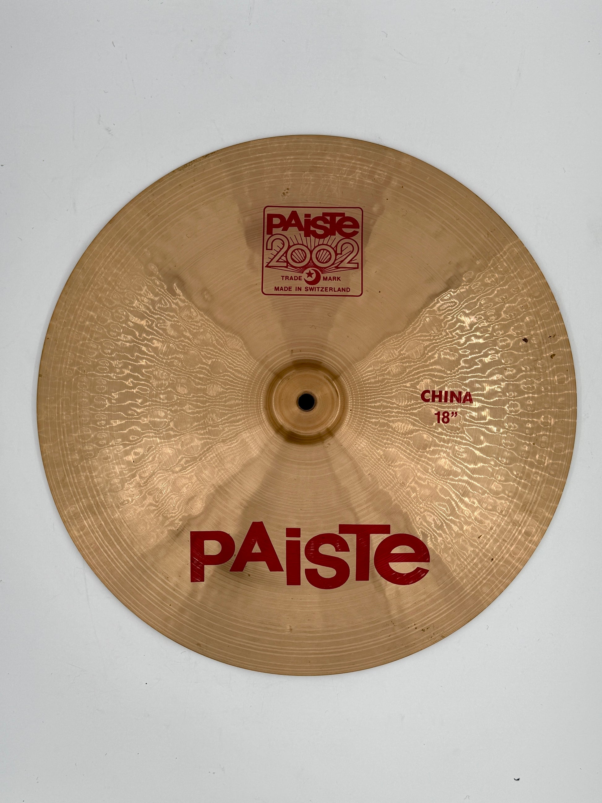 Paiste 2002 18” China-Atlanta Drum Shop-Atlanta Drum Shop