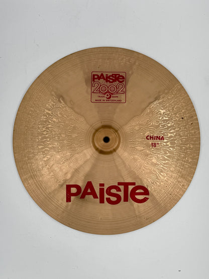 Paiste 2002 18” China-Atlanta Drum Shop-Atlanta Drum Shop