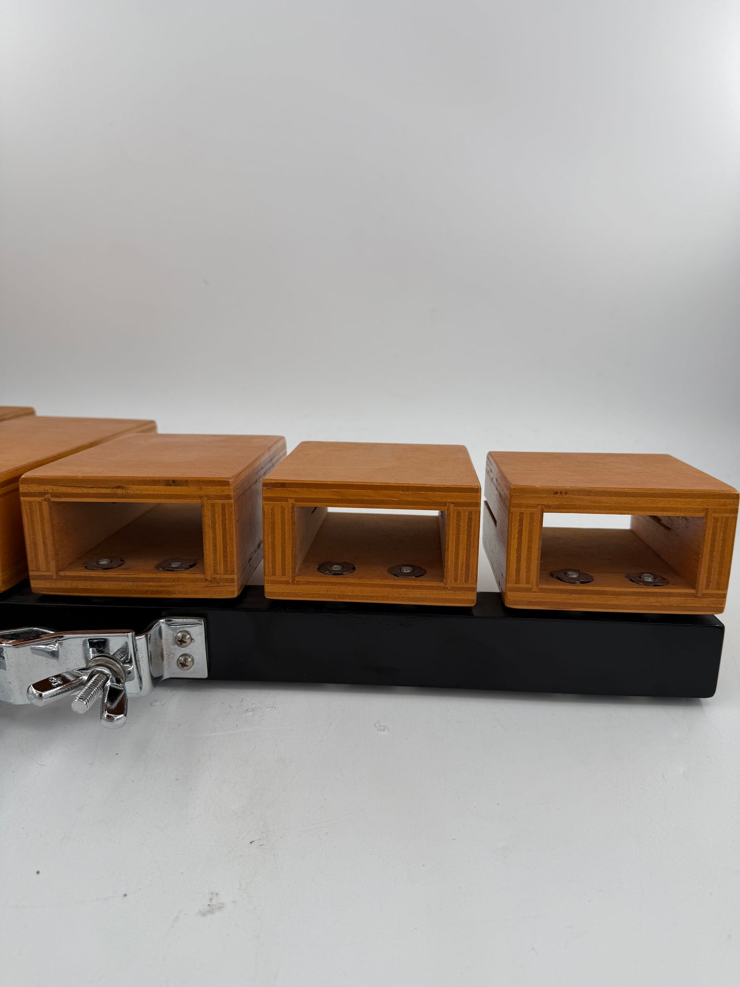 5 Piece LP temple Blocks with Bracket